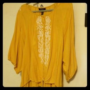 Style & Co. Woman Peasant Top